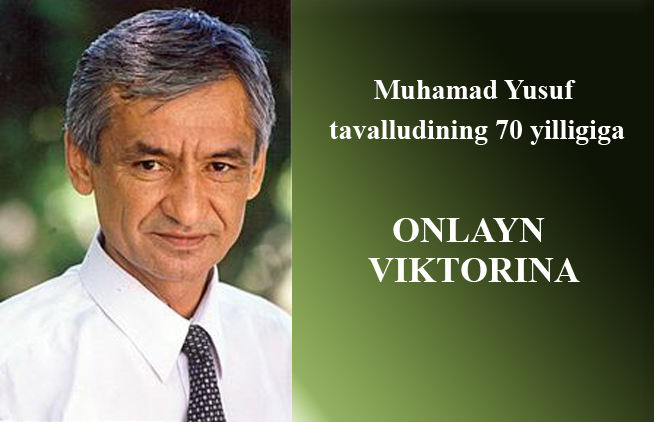Muhammad Yusuf tavalludining 70 yilligiga